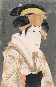 Segawa Kikunojo III in der Rolle von Oshizu